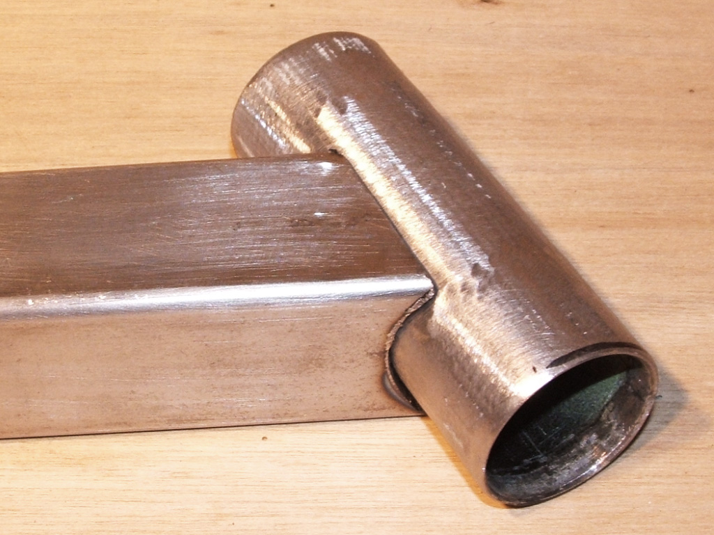 DeltaWolf Racing Trike - welded head tube